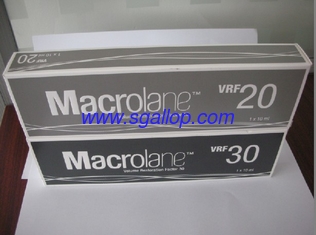 China Hot Sales Macrolane VRF Anti-wrinkle/Macrolane Cross linked Injection Grade Natural Hyaluronic Acid Filler derm filler supplier