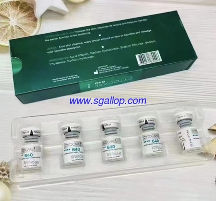 Cytocare 640 10x5ml Skin Glowing Rejuvenating Complex CE Tear Trough Rejuvenation Revitacare Cytocare 532 715 516 5X5ml supplier