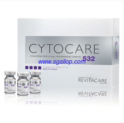 Cytocare 532 10x5ml Skin Glowing Rejuvenating Complex CE Tear Trough Rejuvenation Revitacare Cytocare 532 715 516 5X5ml supplier