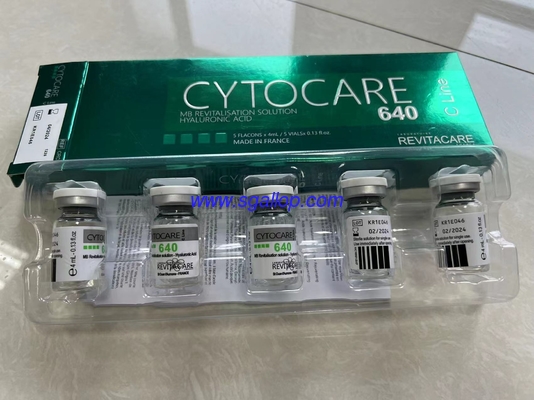 Cytocare 640 10x5ml Skin Glowing Rejuvenating Complex CE Tear Trough Rejuvenation Revitacare Cytocare 532 715 516 5X5ml supplier